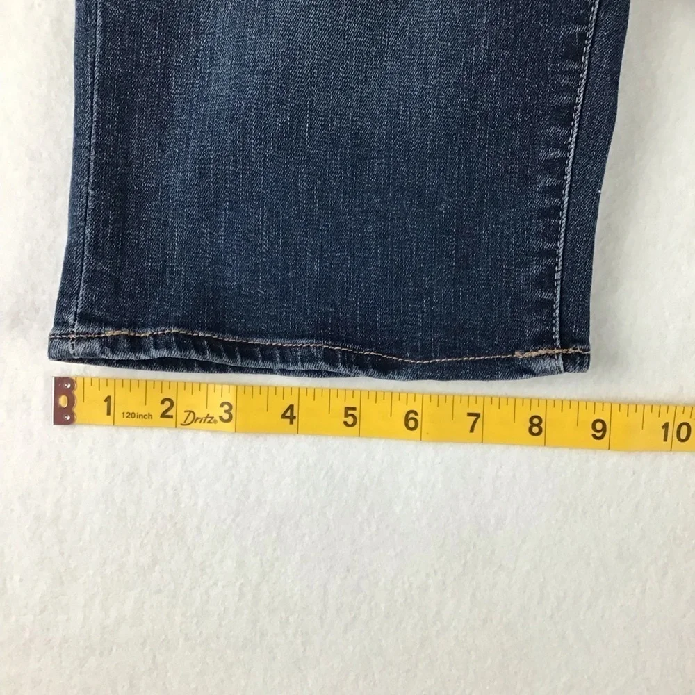 Banana Republic Factory Dark Blue Denim Bermuda Shorts